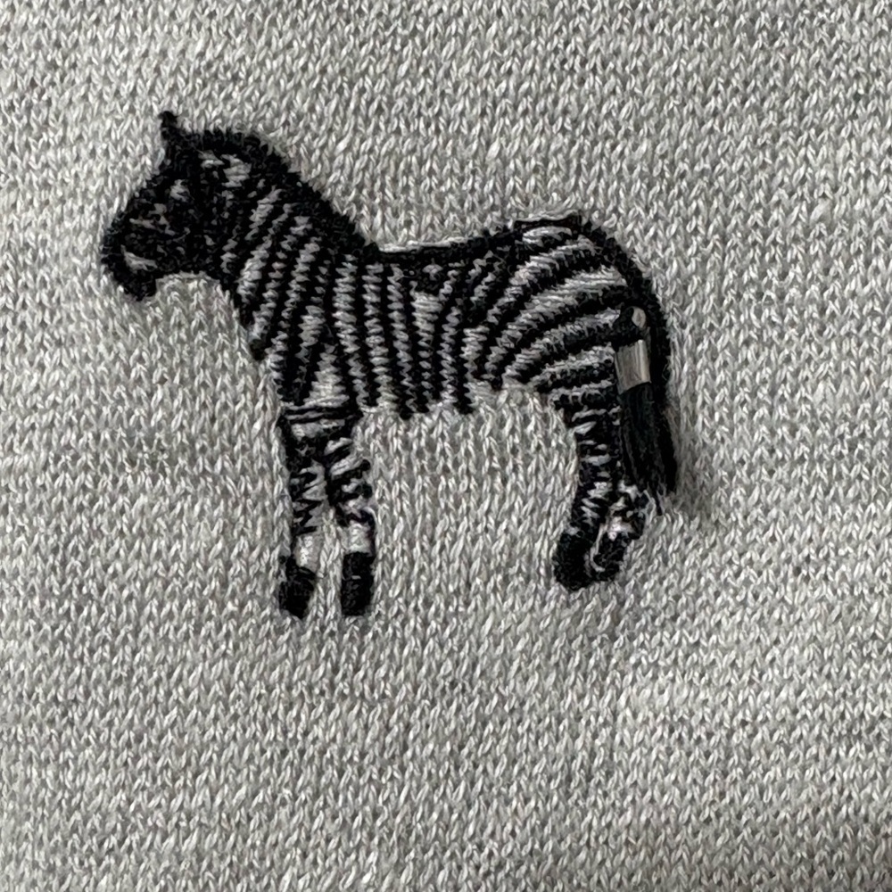 Nic + Zoe Embroidered Zebra Crossing Linen Blend Button Up Cardigan. Vneck. Ps — image 8 of 8